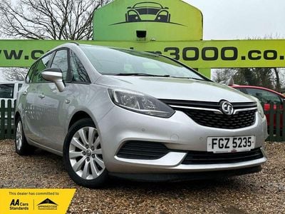Used Vauxhall Zafira Tourer Design Edition 140 HP (102 kW) 2017 Silver MPV