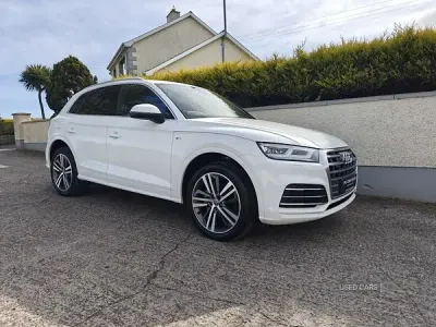 Used Audi Q5 S-Line 190 HP (139 kW) 2018 White SUV