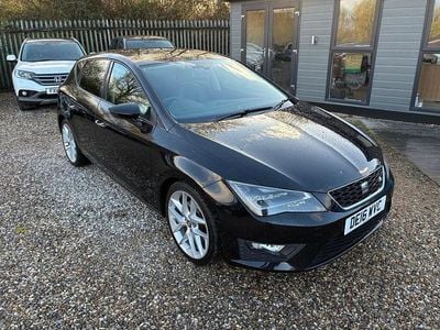 Used Seat Leon FR 184 HP (135 kW) 2016 Black Hatchback
