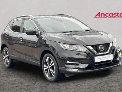 Used Nissan Qashqai N-Connecta 155 HP (114 kW) 2021 Black SUV