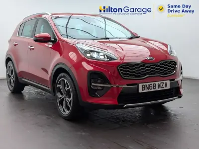 Used Kia Sportage GT-Line 177 HP (130 kW) 2018 Red SUV