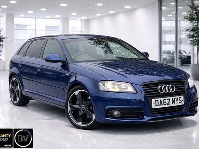 Used Audi A3 Black Edition 2012 Blue Hatchback