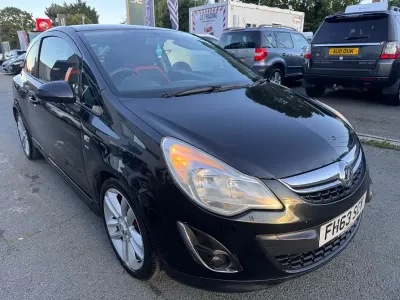 Used Vauxhall Corsa SRi 2014 Black Hatchback