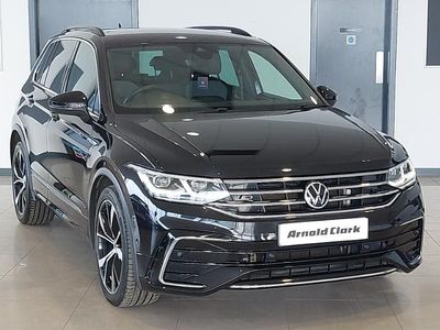 Used VW Tiguan R-line 150 HP (110 kW) 2021 Black SUV