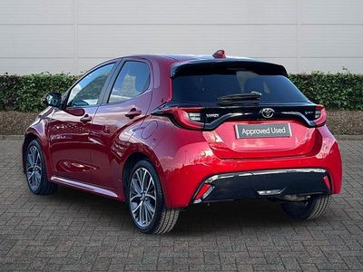 Used Toyota Yaris Hybrid 2024 Red Hatchback
