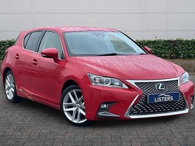 Red Used 2018 Lexus CT200h Hatchback | £12,695 (Good price)