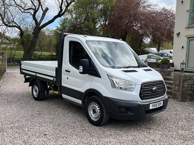 Begagnad Ford Transit 2015 Vit Pickup