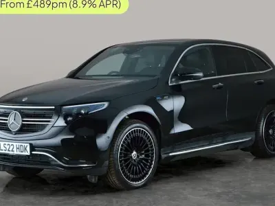 Usado Mercedes EQC400 AMG Line Premium Plus 300 kW (408 HP) 2022 Preto SUV