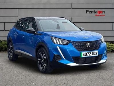 Used Peugeot e-2008 GTi 100 kW (136 HP) 2023 Blue SUV