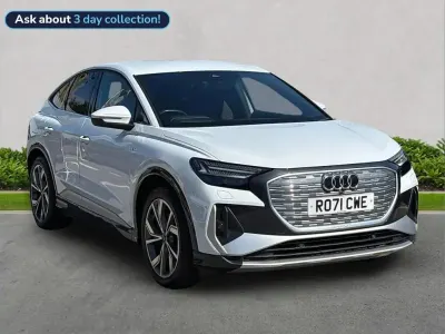 Used Audi Q4 e-tron Premium 150 kW (204 HP) 2021 White SUV