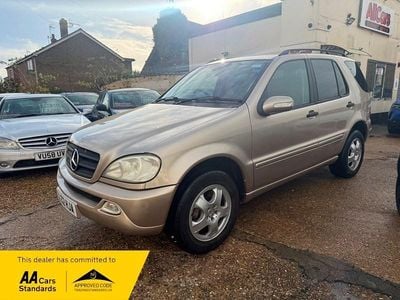 Gold Used 2002 Mercedes ML320 SUV | £1,995