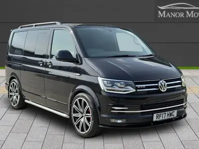 Begagnad VW Transporter Startline 201 HK (147 kW) 2017 Svart Van