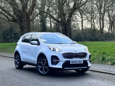 Used Kia Sportage GT-Line 174 HP (127 kW) 2020 White SUV