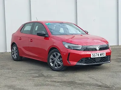 Used Vauxhall Corsa Design Edition 75 HP (55 kW) 2024 Red Hatchback