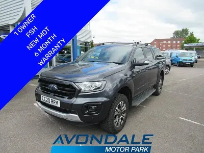 Usado Ford Ranger Wildtrack 2020 Gris Pickup/Camioneta