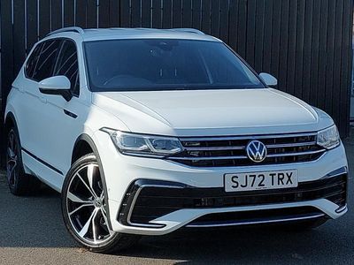 Used VW Tiguan Allspace R-line 150 HP (110 kW) 2022 White SUV