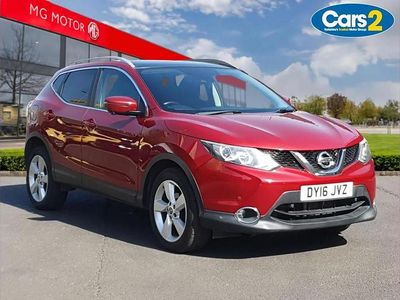 Used Nissan Qashqai N-TEC 130 HP (95 kW) 2016 Red SUV