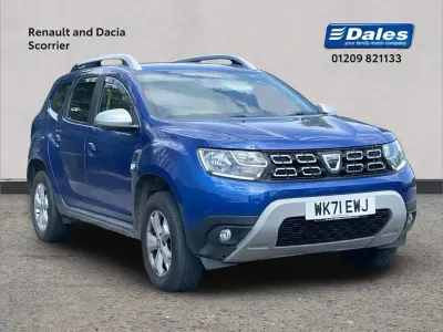 Used Dacia Duster Comfort 99 HP (72 kW) 2021 Blue SUV