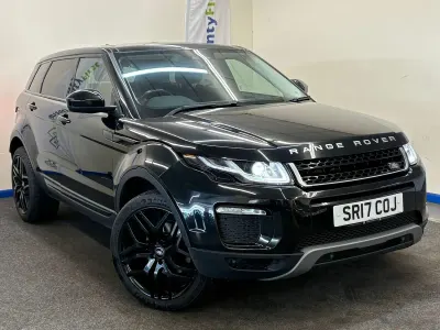 Used Land Rover Range Rover evoque SE 2017 Black Estate