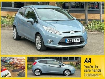 Blue Used 2009 Ford Fiesta Titanium Hatchback | £2,285 (Fair price)