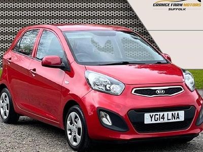 Used Kia Picanto 68 HP (50 kW) 2014 Red Hatchback