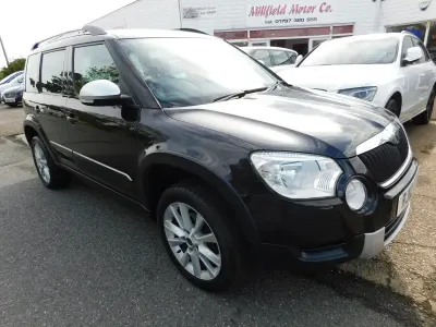 Used Skoda Yeti 105 HP (77 kW) 2012 Black SUV