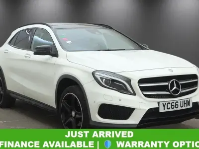 Used Mercedes GLA220 AMG line 177 HP (130 kW) 2016 White SUV