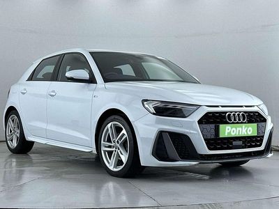 Used Audi A1 Sportback S-Line 116 HP (85 kW) 2019 White Hatchback