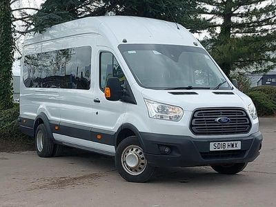 Used Ford Transit Trend 125 HP (91 kW) 2018 White MPV