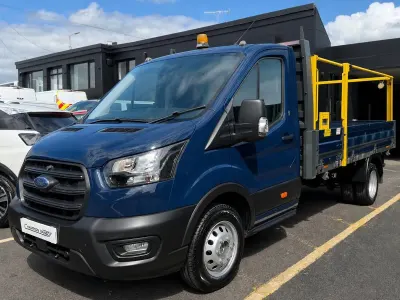 Używany Ford Transit 130 KM (95 kW) 2020 Niebieski Kabriolet