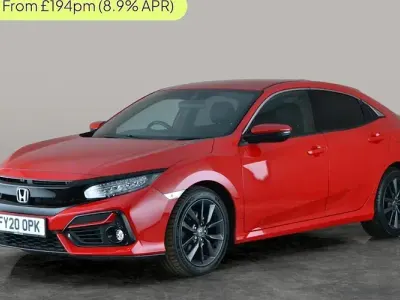 Used Honda Civic SR 120 HP (88 kW) 2020 Red Hatchback