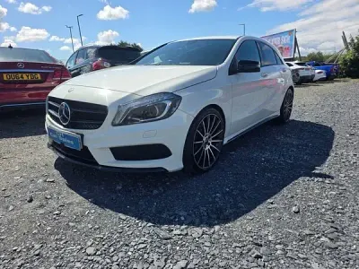 Used Mercedes A180 AMG 2014 White Hatchback