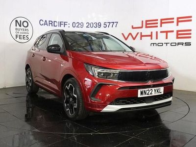 Used Vauxhall Grandland X Ultimate 130 HP (95 kW) 2022 Red SUV