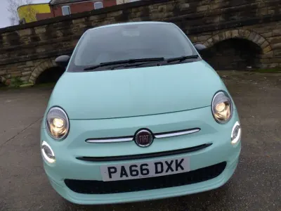 Used Fiat 500 Pop 69 HP (50 kW) 2017 Green Hatchback