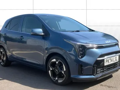 Used Kia Picanto 63 HP (46 kW) 2024 Blue Hatchback