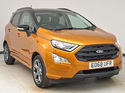 Used Ford Ecosport ST-Line 100 HP (73 kW) 2018 Orange SUV
