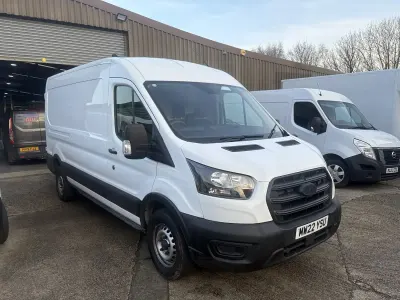 Used Ford Transit 130 HP (95 kW) 2022 White Van