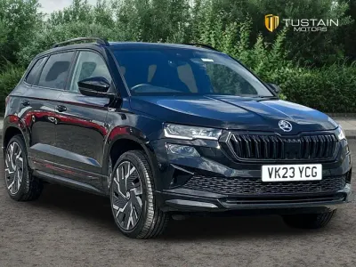 Used Skoda Karoq SportLine 190 HP (139 kW) 2023 Black SUV