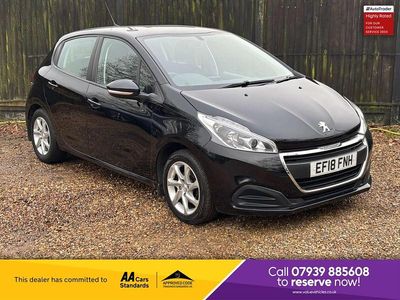Used Peugeot 208 Active 2018 Black Hatchback