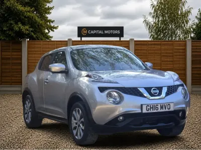 Used Nissan Juke Tekna 2016 Silver SUV