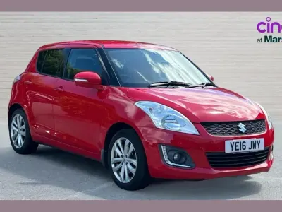 Used Suzuki Swift SZ4 92 HP (67 kW) 2016 Red Hatchback