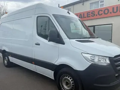 Used Mercedes Sprinter 163 HP (119 kW) 2019 White Van