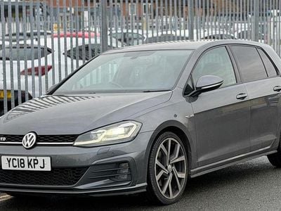 Grey Used 2018 VW Golf VII GTD Hatchback | £11,995 (Fair price)