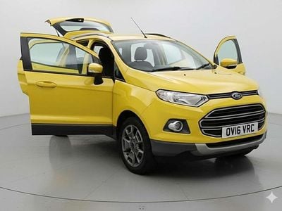Used Ford Ecosport Titanium 2016 Yellow SUV
