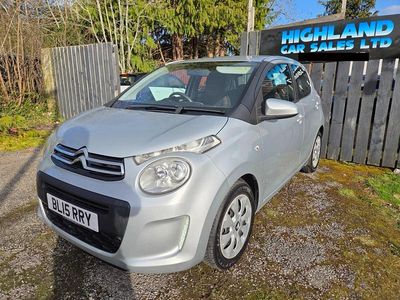 Begagnad Citroën C1 Feel 82 HK (60 kW) 2015 Grå Halvkombi