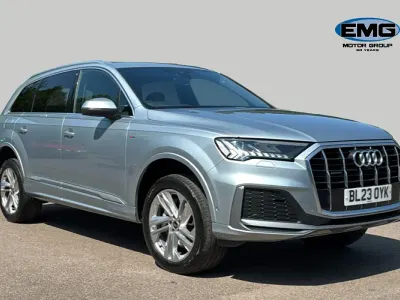 Used Audi Q7 S-Line 231 HP (169 kW) 2023 Silver SUV