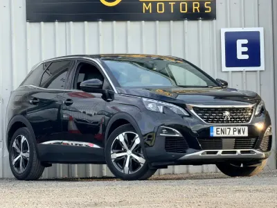 Used Peugeot 3008 GT-line 2017 Black SUV