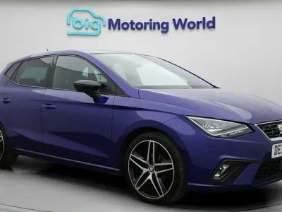 Używany Seat Ibiza FR Sport 95 KM (69 kW) 2020 Niebieski Hatchback