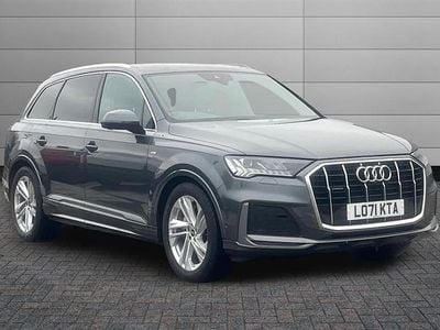 Daytona grey Used 2022 Audi Q7 S-Line SUV | £38,795 (Fair price)