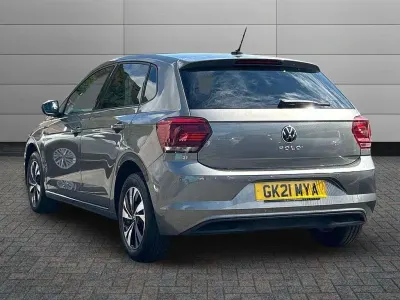 Used VW Polo Match 95 HP (69 kW) 2021 Grey Hatchback